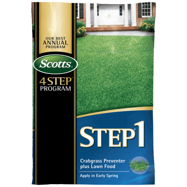SCOTTS STEP 1 CRABGRASS PREVENTER LAWN FOOD 15M