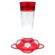HUMMINGBIRD FEEDER CLASSIC RUBY GLASS