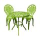 BISTRO SET PAINTED SKY SUNFLOWER GREEN