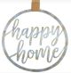 MUDPIE HAPPY HOME DOOR HANGER