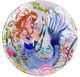 BIRDBATH/GARDEN BOWL GLASS 18
