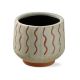 GEO PLANTER LARGE - WHITE