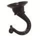 JUMBO CEILING HOOK BLACK
