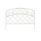 BORDER FENCE COUNTRY SCROLL WHITE