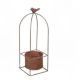 PLANTER AVIARY RUSTIC BIRD