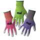 MUD NITRILE PALM GLOVES M SWEET PEA