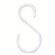 S HOOK 2PK WHITE PANACEA EXTENDER