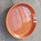 SAUCER INNER GLAZED TERRACOTTA 11