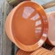 SAUCER INNER GLAZED TERRACOTTA 15