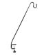 CLAMP ON DECK HOOK BLACK 33