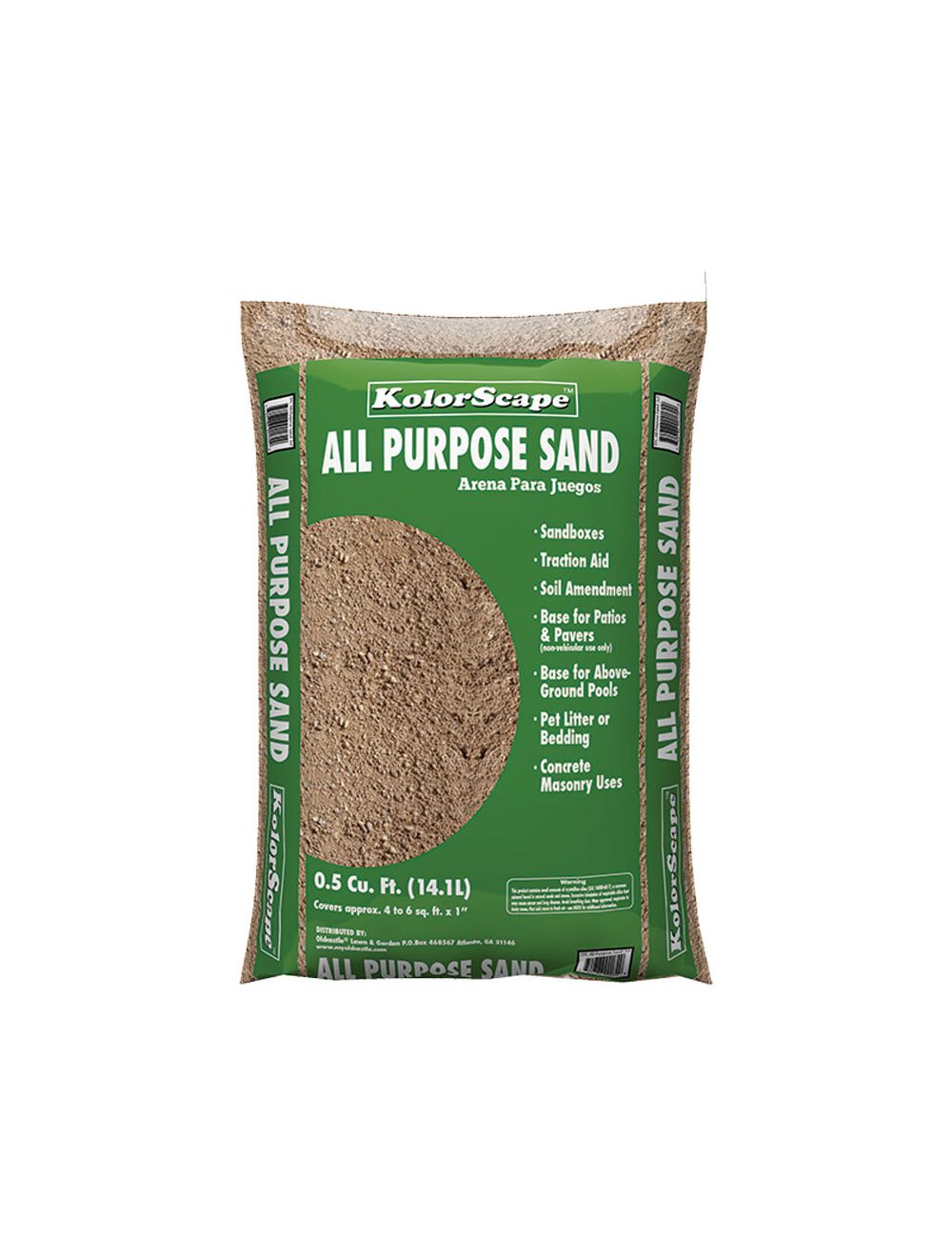 ALL PURPOSE SAND 0.5 CU. FT.