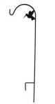 SHEPHERD HOOK TALL W/HUMMINGBIRD