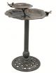 BIRDBATH 2-TIER LILY PAD