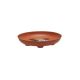 SAUCER CURTIS WAGNER PLASTICS TERRA COTTA 8