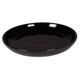 SAUCER BORDER CONCEPTS ROUND BLACK 7.75