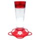 HUMMINGBIRD FEEDER CLASSIC RUBY GLASS