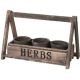 POT STAND HERB CARRIER