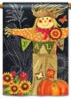 FLAG STANDARD BURLAP SCARECROW SEASONAL ITEM