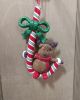 REINDEER CANDY CANE ORNAMENT