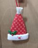 ORNAMENT RED HAT SNOWMAN