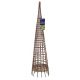 OBELISK 3.9' RUSTIC WILLOW