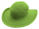 COTTON CROCHET HAT-LIGHT GREEN