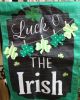 FLAG GARDEN LUCK OF THE IRISH SEASONAL ITEM