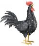 ROOSTER DECOR BLACK  MEDIUM