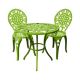 BISTRO SET PAINTED SKY SUNFLOWER GREEN