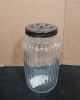 GLASS FLOWER ARRANGEMENT VASE TALL