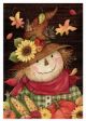 FLAG GARDEN AUTUMN SCARECROW SEASONAL ITEM