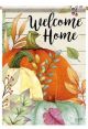 FLAG STANDARD WELCOME HOME PUMPKIN SEASONAL ITEM