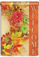 FLAG STANDARD AUTUMN WREATH SEASONAL ITEM