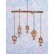 AG STEEL BIRD HOUSE WIND CHIME