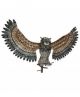 OWL WALL DECOR WINGS UP