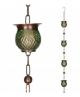 RAIN CHAIN PATINA POT