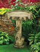 HENRI-BIRCH BIRDBATH