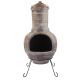 RIVER ROCK CHIMENEA BROWN