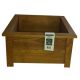 WOOD PLANT BOX 18X18X11