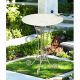 INNOVA FLORAL BIRDBATH WHITE