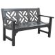 INNOVA CHIPPENDALE BENCH BLACK