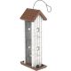 BIRD FEEDER WOOD TOWER