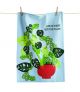 DISH TOWEL LIFE IS SHORT BUY THE PLANT