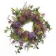 WALL DECOR WREATH HYDRANGEA 22