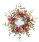 WREATH MIXED FLORAL 28