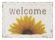 WALL DECOR SUNFLOWER WELCOME