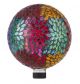 GAZING GLOBE ALPINE COLORFUL MOSIAC LEAVES