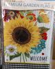 FLAG GARDEN  SUNFLOWER CHECKS