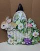 DOOR DECOR EASTER BUNNY BASKET