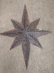 WALL DECOR UPPER DECK STAR-RUST